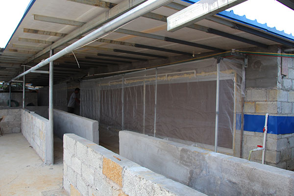 ZLG理工養(yǎng)豬場水簾