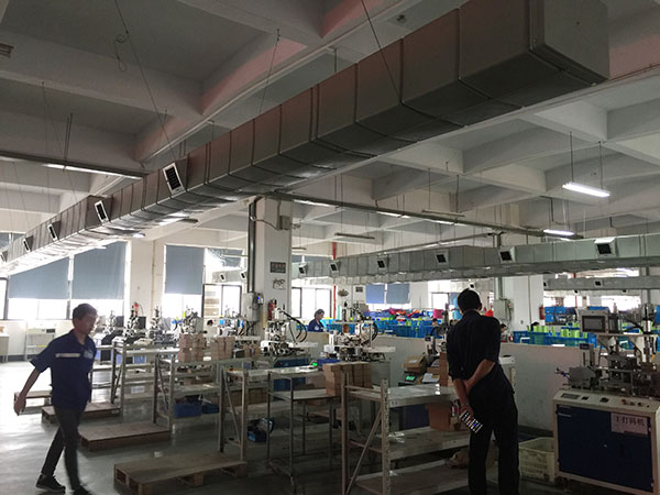 ZLG理工廠房降溫管道